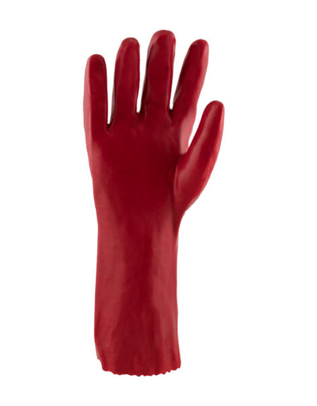 REBEL Tru Touch Red PVC Medium Weight Elbow Gloves