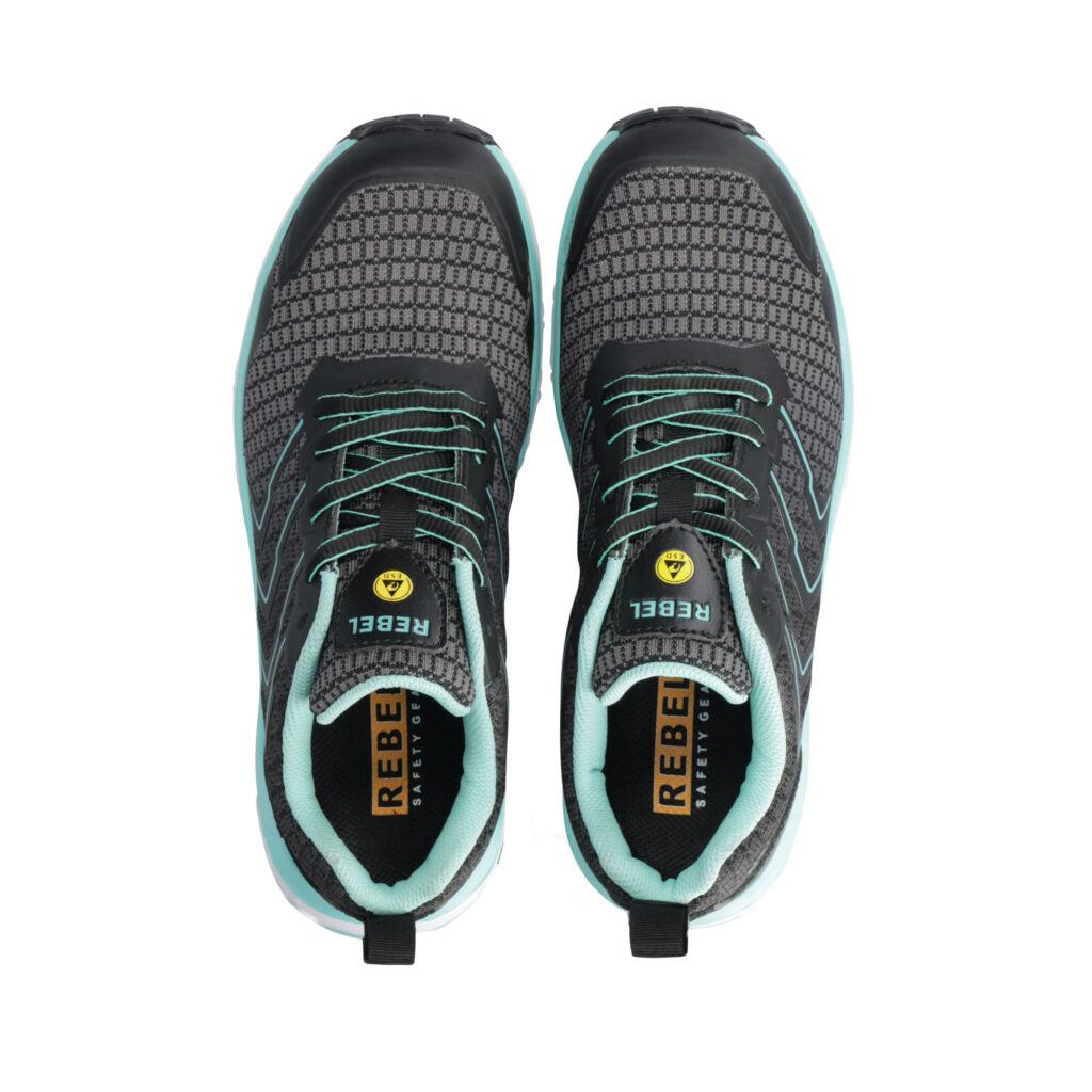 REBEL Ladies Light Industrial 2.0 Shoe Mint Green