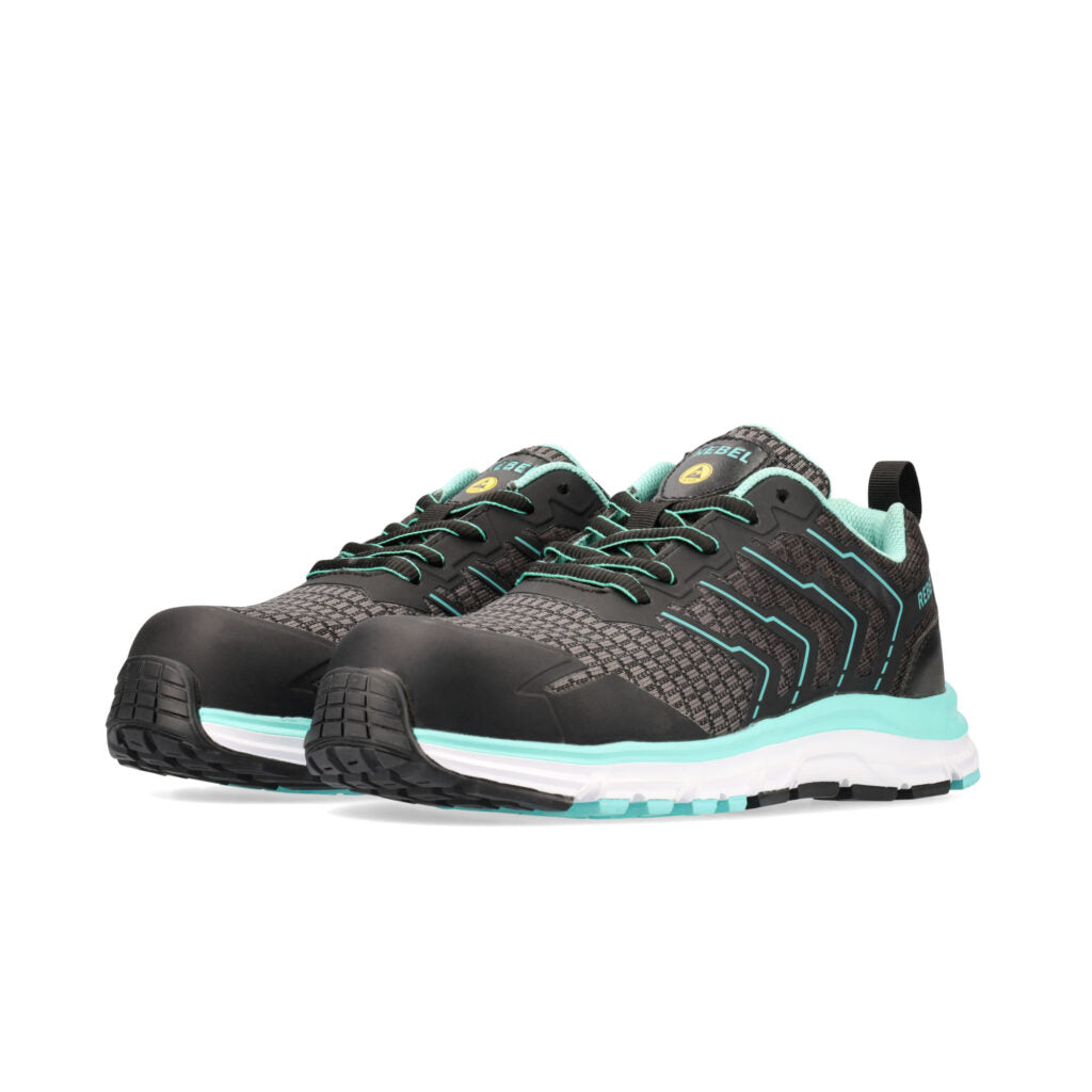 REBEL Ladies Light Industrial 2.0 Shoe Mint Green
