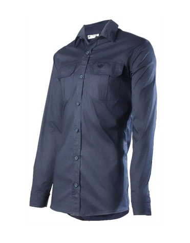 Mens Safari Country Shirt Long Sleeve