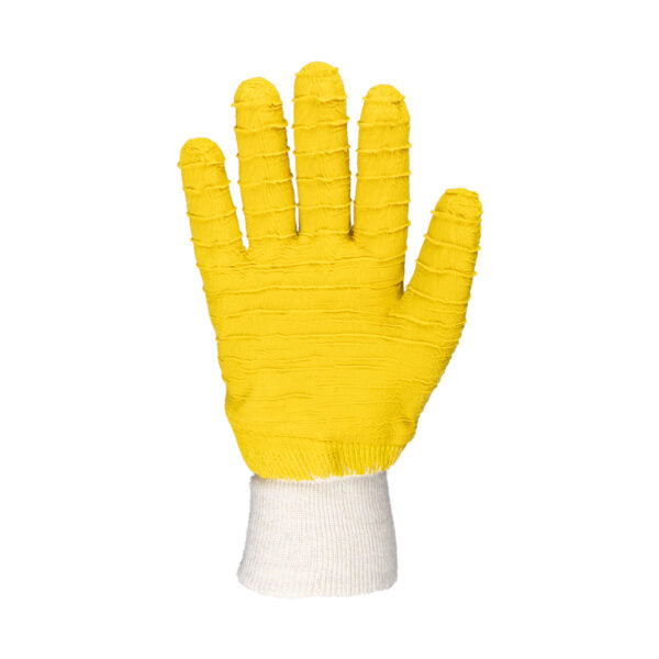 REBEL Tru Touch Yellow Comarex Knit Wrist Superior Gloves