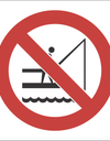 No fishing sign SABS - PV25