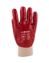 REBEL Tru Touch Red PVC Medium Weight Wrist Gloves