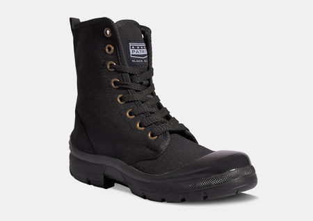 Patriot Black Canvas Security Boot