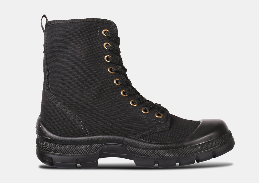 Patriot Black Canvas Security Boot