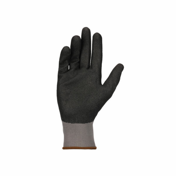REBEL Tru Touch Black Full Dip Sandy Nitrile Gloves