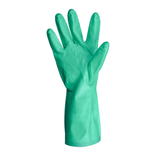 REBEL Tru Touch Green Nitrile Chemical Gloves