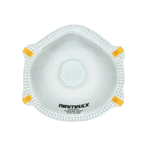 REBEL Airmaxx Disposable FFP2V Dust Mask With Valve (Pack of 12 ...