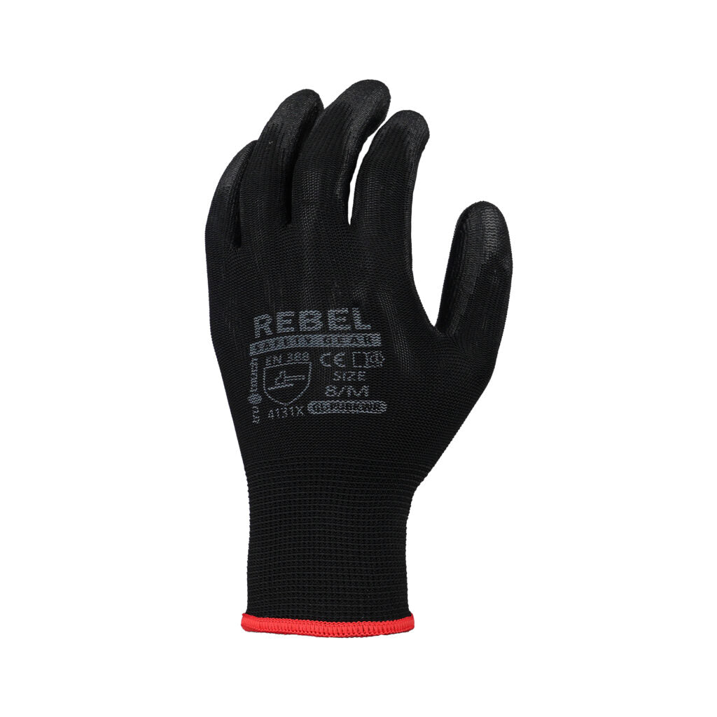 REBEL Tru Touch PU Coated General Handling Gloves
