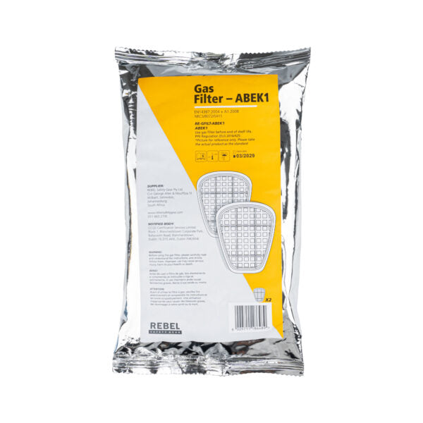 REBEL Gas Filter Cartridges ABEK1