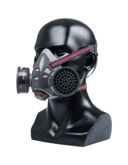 REBEL Reusable Half Mask Double Cartridge Respirator