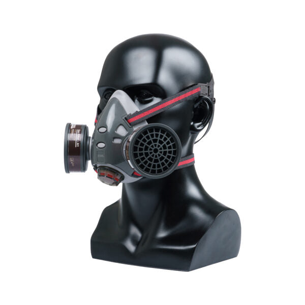 REBEL Reusable Half Mask Double Cartridge Respirator