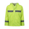 REBEL AquaSkin Rubberised Hi Viz Reflective Rainsuit