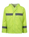 REBEL AquaSkin Rubberised Hi Viz Reflective Rainsuit