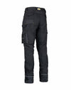 REBEL Men Tech Gear Trousers - Raven Black