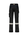 REBEL Men’s Tech Gear Trousers Raven Black Pro