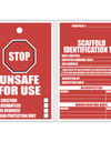 Stop Scaffolding - Unsafe Tag