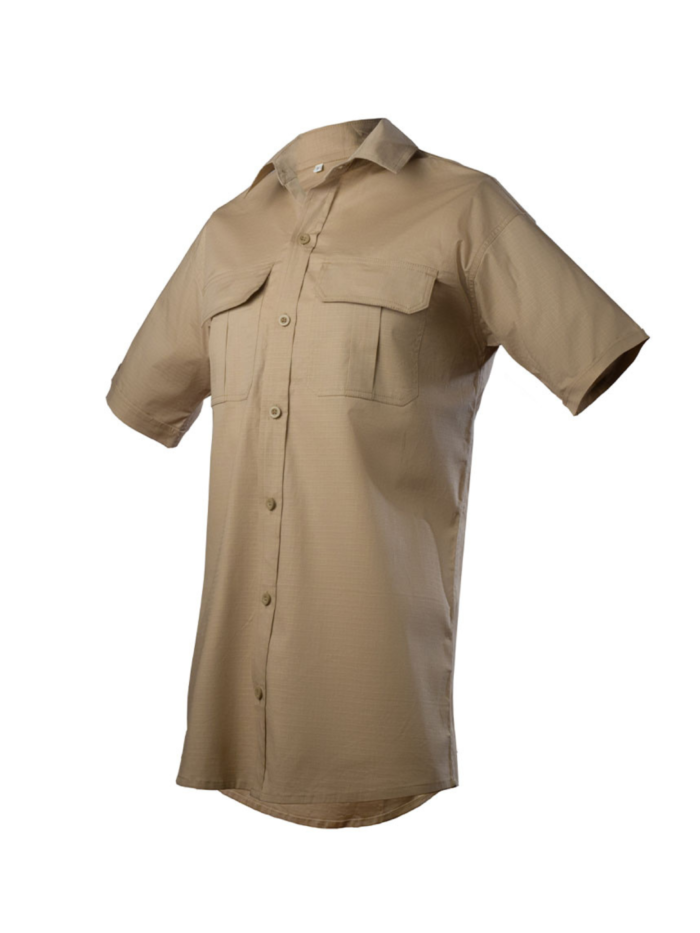 Mens Safari Bush Shirt Short Sleeve