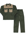 Two tone Conti suit khaki/green