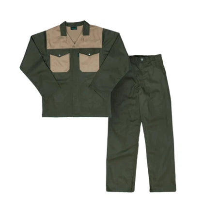 Two tone Conti suit khaki/green