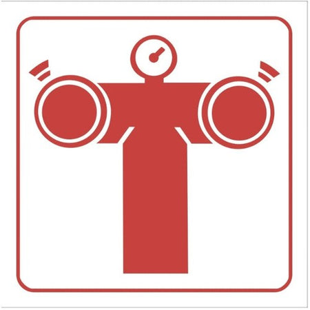 Fire Pump Connection Sign SABS - FB8