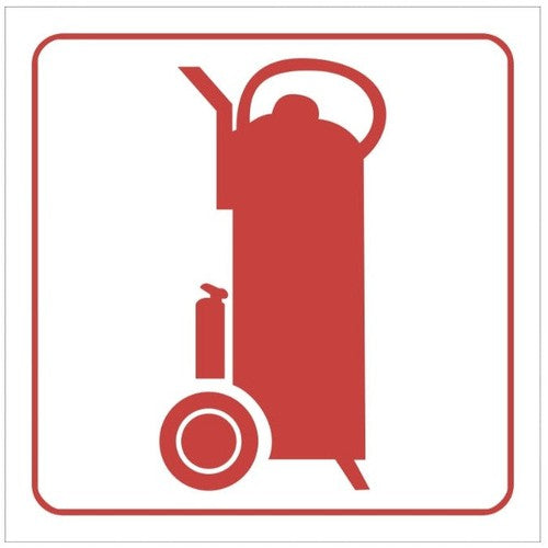 Fire Trolley Safety Sign SABS - FB14