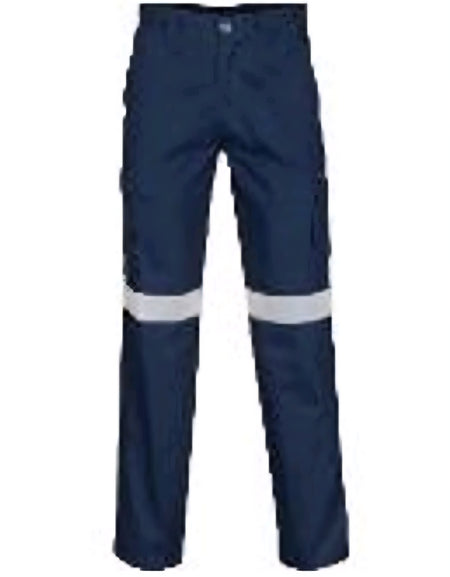 Navy cargo Pants with reflective tape