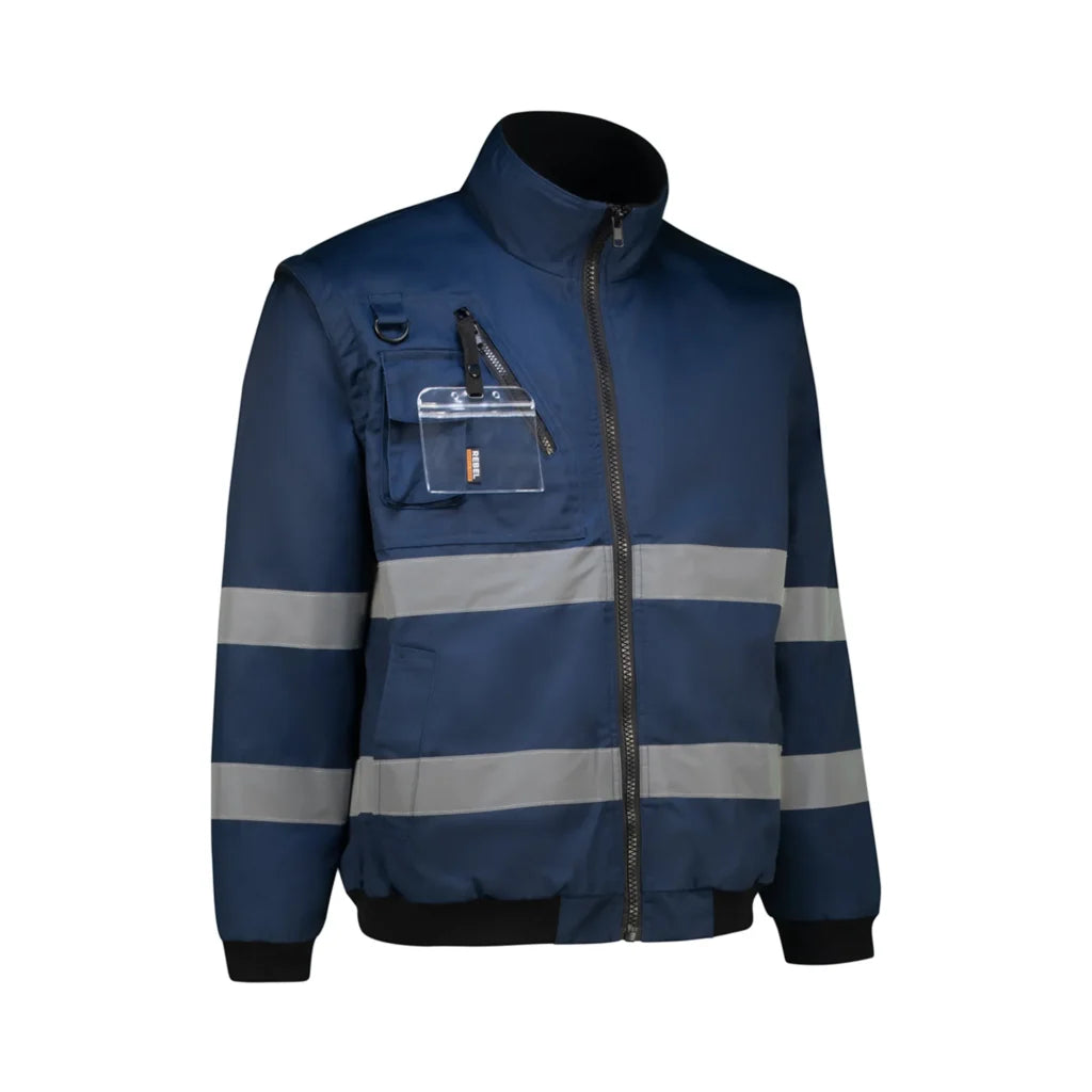 REBEL Thermoskin Bunny Jacket – High Visibility Reflective Work Jacket
