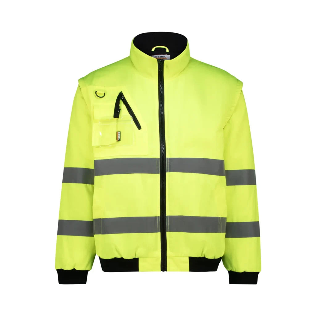 REBEL Thermoskin Bunny Jacket – High Visibility Reflective Work Jacket