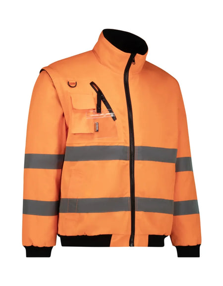 REBEL Thermoskin Bunny Jacket – High Visibility Reflective Work Jacket