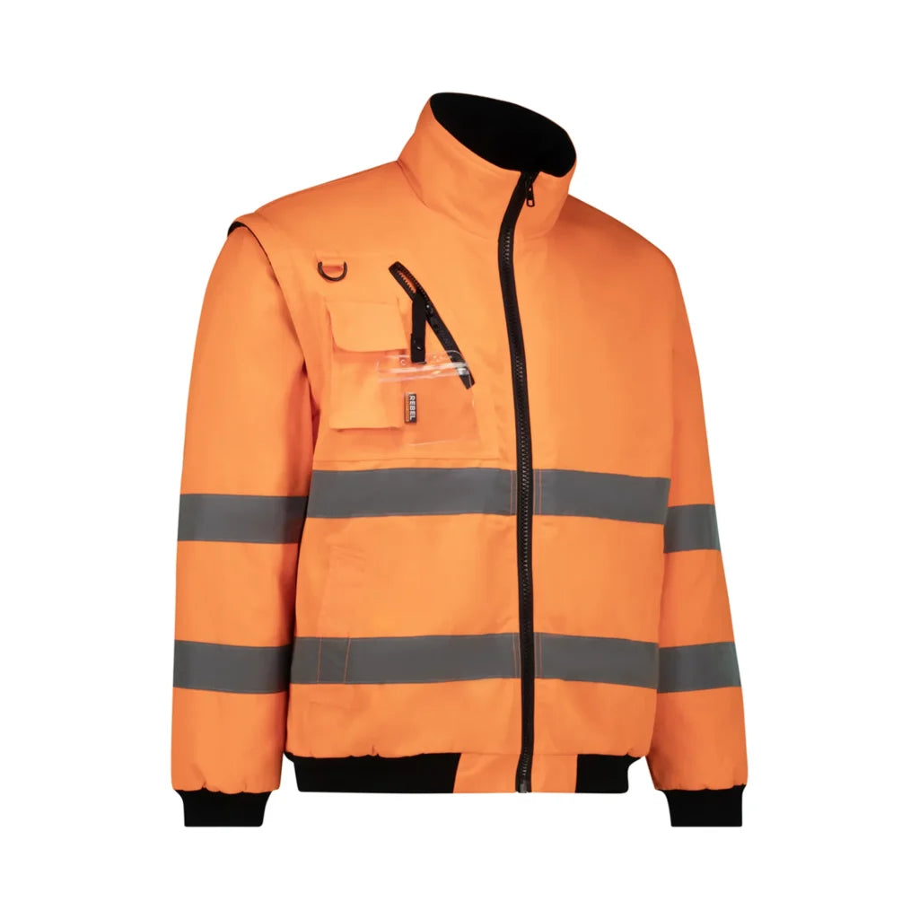 REBEL Thermoskin Bunny Jacket – High Visibility Reflective Work Jacket