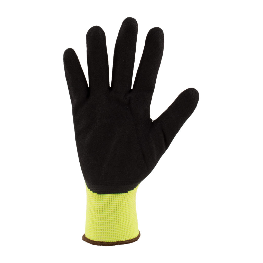 REBEL Tru Touch Hi Viz Sandy Nitrile Gloves