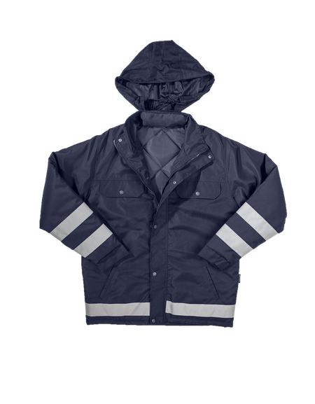 Reflective Utility Freezer Jacket