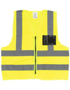 Solid Hi-Visibility Reflective Vest - Rebel