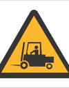 Forklift Hazard sign SABS - WW20