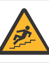 Slippery Steps Hazard sign SABS - WW22