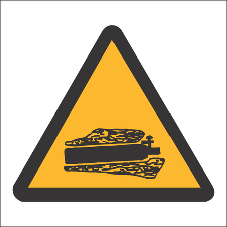 Confined gases sign SABS - WW25