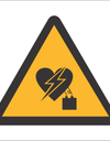 Electric interference pacemaker sign SABS - WW27