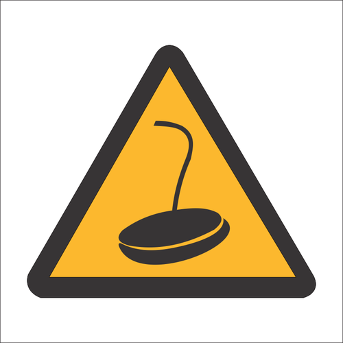 Magnet crane sign SABS - WW30