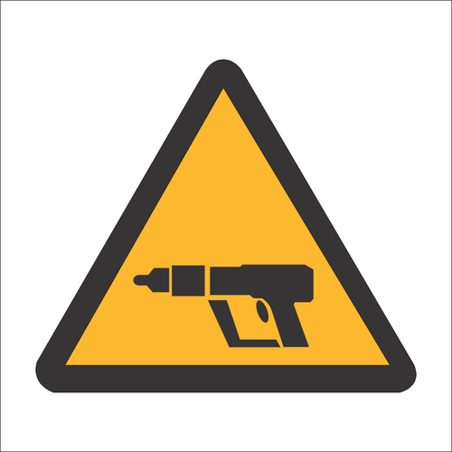 Nail gun sign SABS - WW31