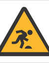 Tripping hazard sign SABS - WW33