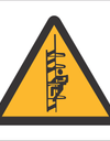 Catwalk hazard sign SABS - WW35