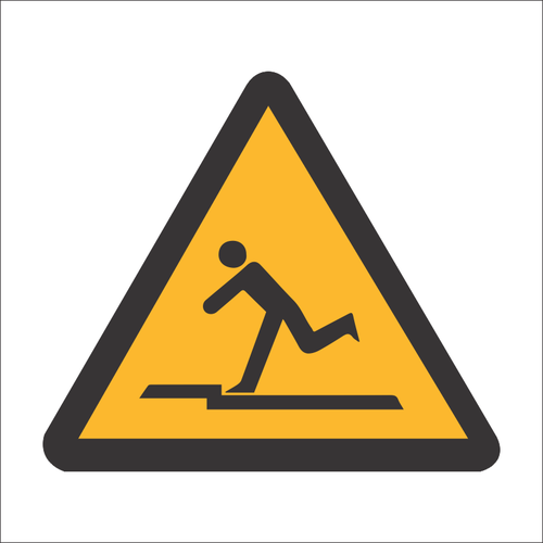 Uneven surface sign SABS - WW38