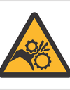 Rotating parts sign SABS - WW39