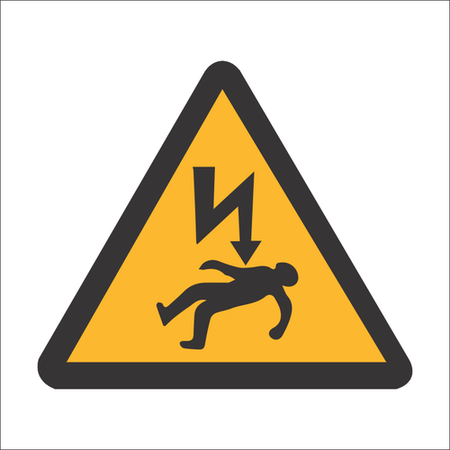 High voltage danger sign SABS - WW42