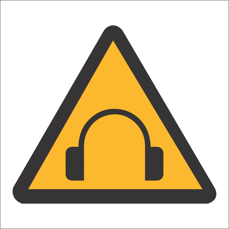 High noise level sign SABS - WW45