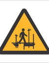 Scaffolding incomplete sign SABS - WW46