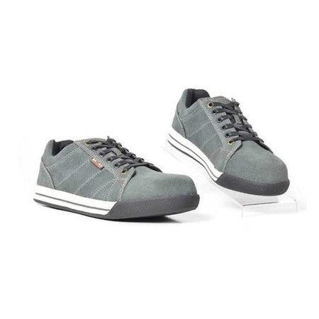 Bronx stripped Safety sneakers low cut Grey