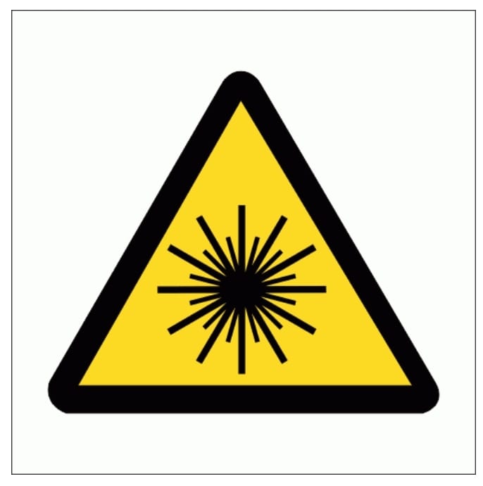 Laser Hazard Sign