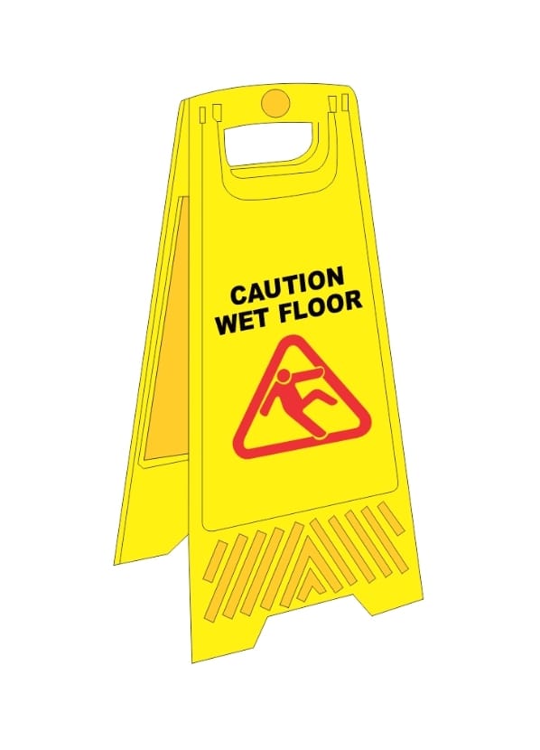 Wet Floor sign - A-frame